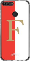 6F hoesje - geschikt voor Huawei P Smart (2018) -  Transparant TPU Case - Feyenoord - F #ffffff