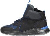 KEQ Jongens veterschoenen Veterschoenen Hoog - blauw - Maat 36