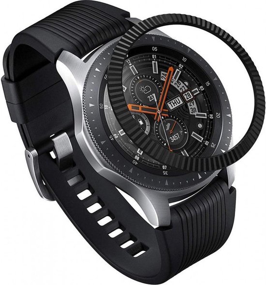 Bol Com Ringke Bezel Styling Samsung Galaxy Watch 46mm Gear S3 Frontier S3 Classic Zwart