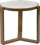 PTMD  tez marble koffietafel rond hoog s
