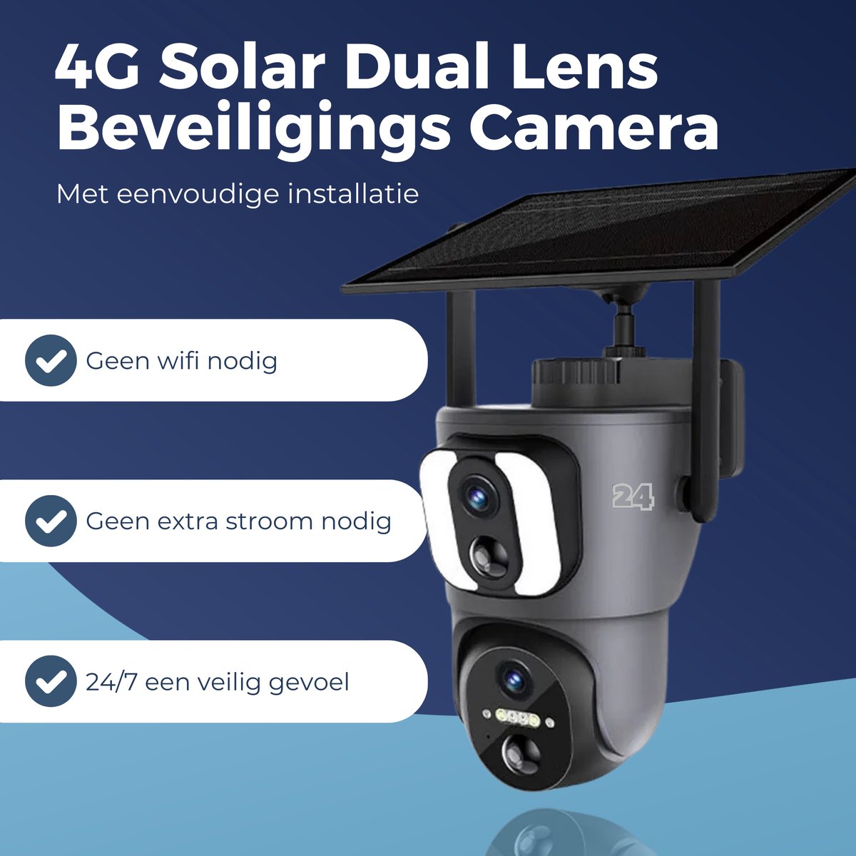 Activ24 4G Solar Camera met Nachtzicht en 64GB SD Kaart - afbeelding 2