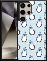 Cazy Hardcase Hoesje geschikt voor Samsung Galaxy S24 Ultra Pinguins