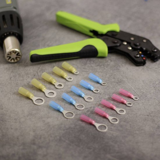 Set Van 10 Cembre S1,5-M6 Ongeïsoleerde Ringkabelschoenen Voor Het Krimpen Van 0 5 Mm 1 5 Mm M6 Bouten Set Van 10 Cembre S1,5-M6 Ongeïsoleerde Ringkabelschoenen Voor Het Krimpen Van 0 5 Mm 1 5 Mm M6 Bouten