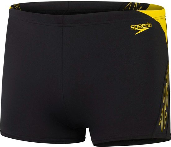 Speedo Strakke Zwemshort - Black - maat L (L) - Heren Volwassenen - Polyester- 00302016653-L