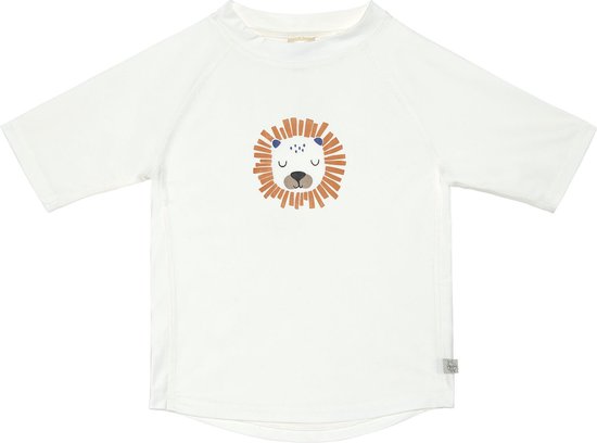 Lässig Splash & Fun Zwemshirt Rashguard Korte Mouw Lion nature, 03-06 maanden Maat 62/68