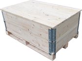 Deksel Hout 80 x 120 cm Nieuw met 2 Klampen