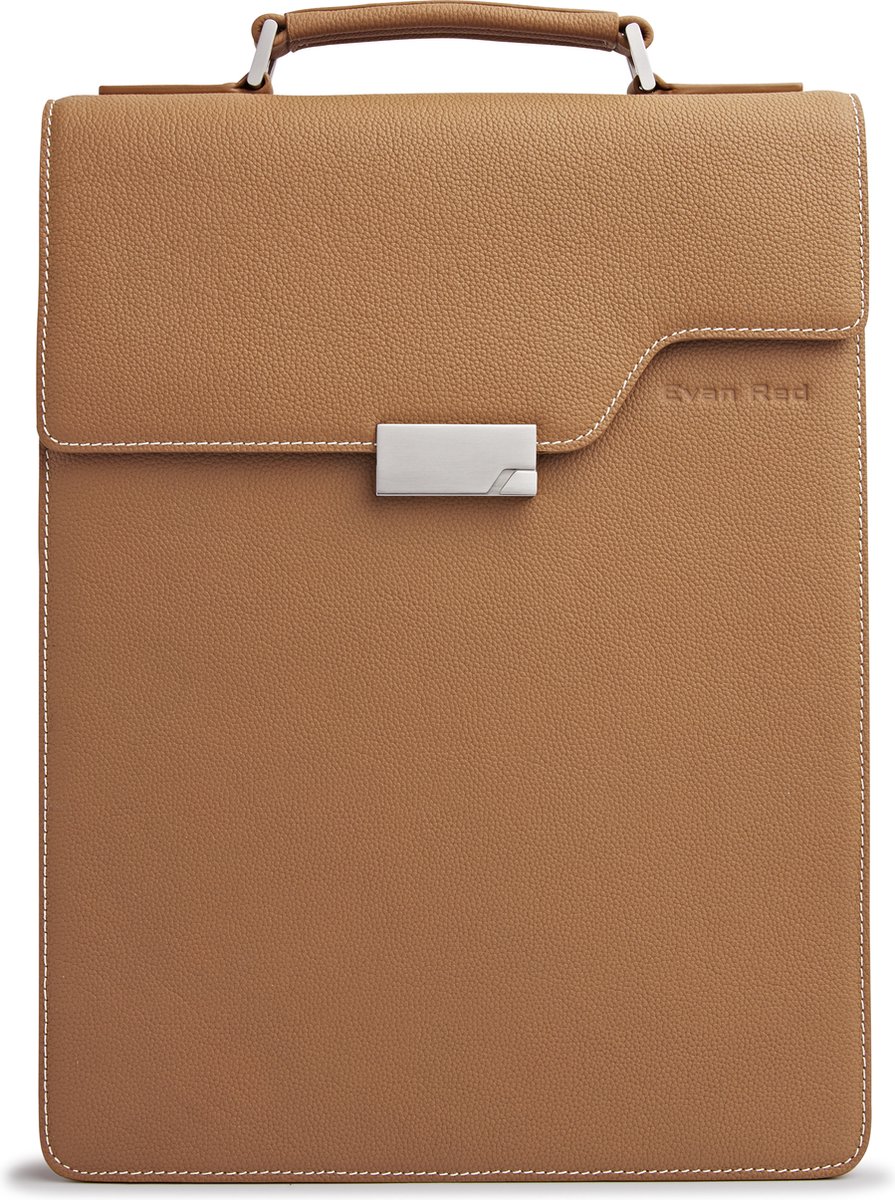 Evan Red London Back Pack - Beige - Laptop - Rugzak