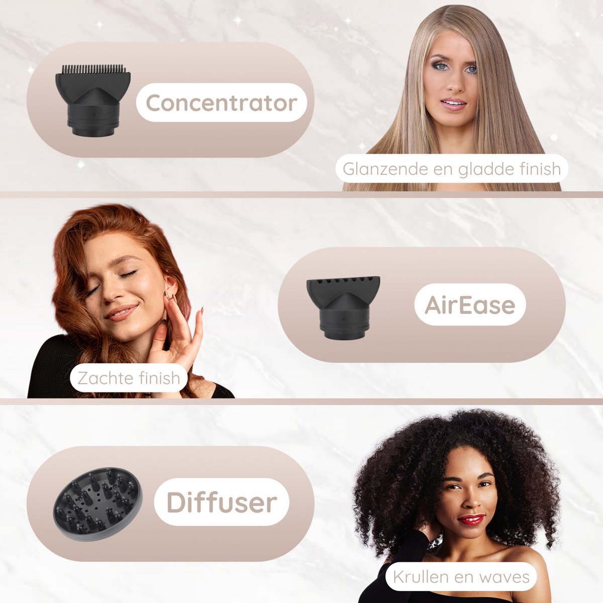 Sansbeauté Sansbeauté Sansbeauté Sansbeauté Föhn met - afbeelding 2