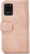 Mobilize Elite Gelly Wallet Telefoonhoesje geschikt voor Samsung Galaxy S20 Ultra Hoesje Bookcase - Roze