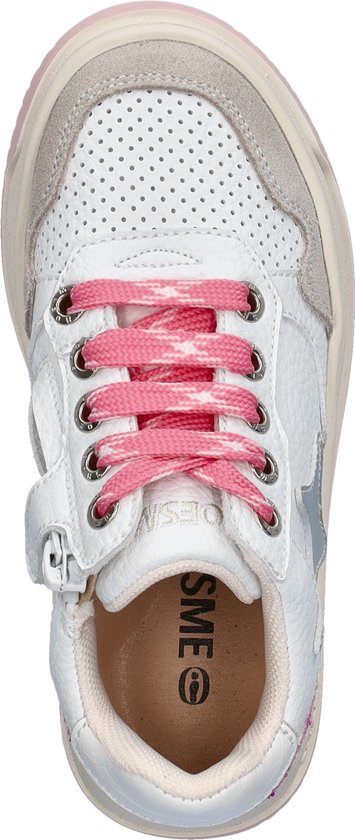 Shoesme meisjes sneaker - Wit roze - Maat 31