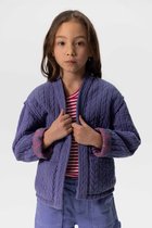 Sissy-Boy - Donkerblauw reversible kimono jasje met print