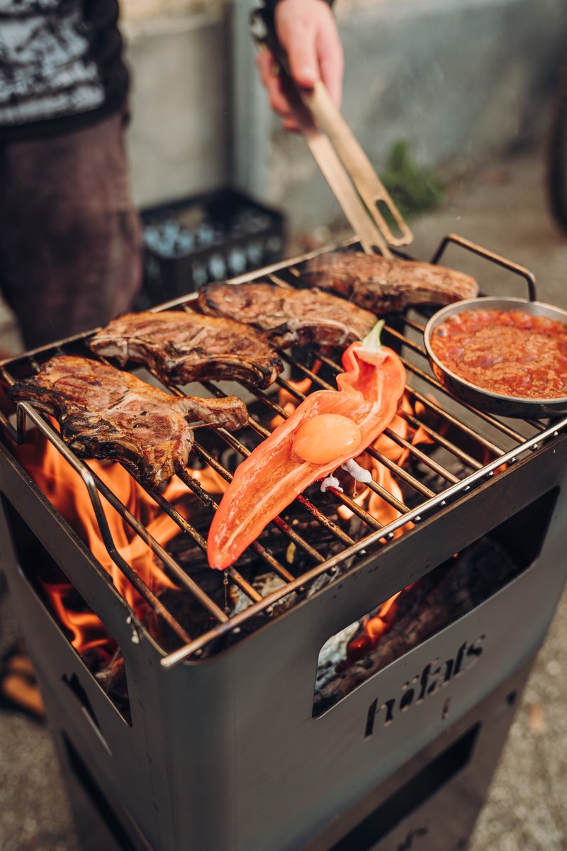 Höfats Beer Box Grillrooster - RVS