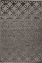 Amira | Laagpolig Vloerkleed | Grey | Hoogwaardige Kwaliteit | 120x170 cm