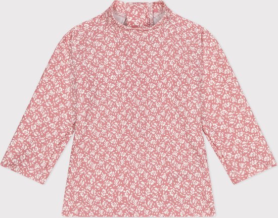 Petit Bateau Zwemshirt met uv-bescherming voor baby's Meisjes Zwemshirt - Roze - Maat 92/98