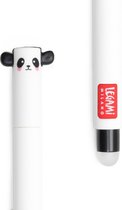 Legami - Uitwisbare Pen - Panda - Inktkleur Zwart - Navulbaar - Back to School