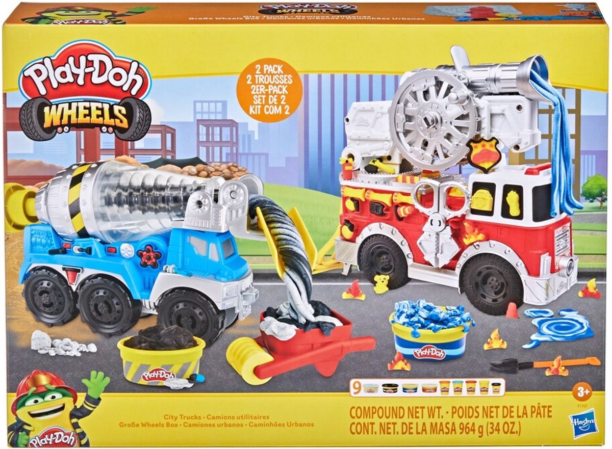 Play-Doh Wheels City Trucks Speelset