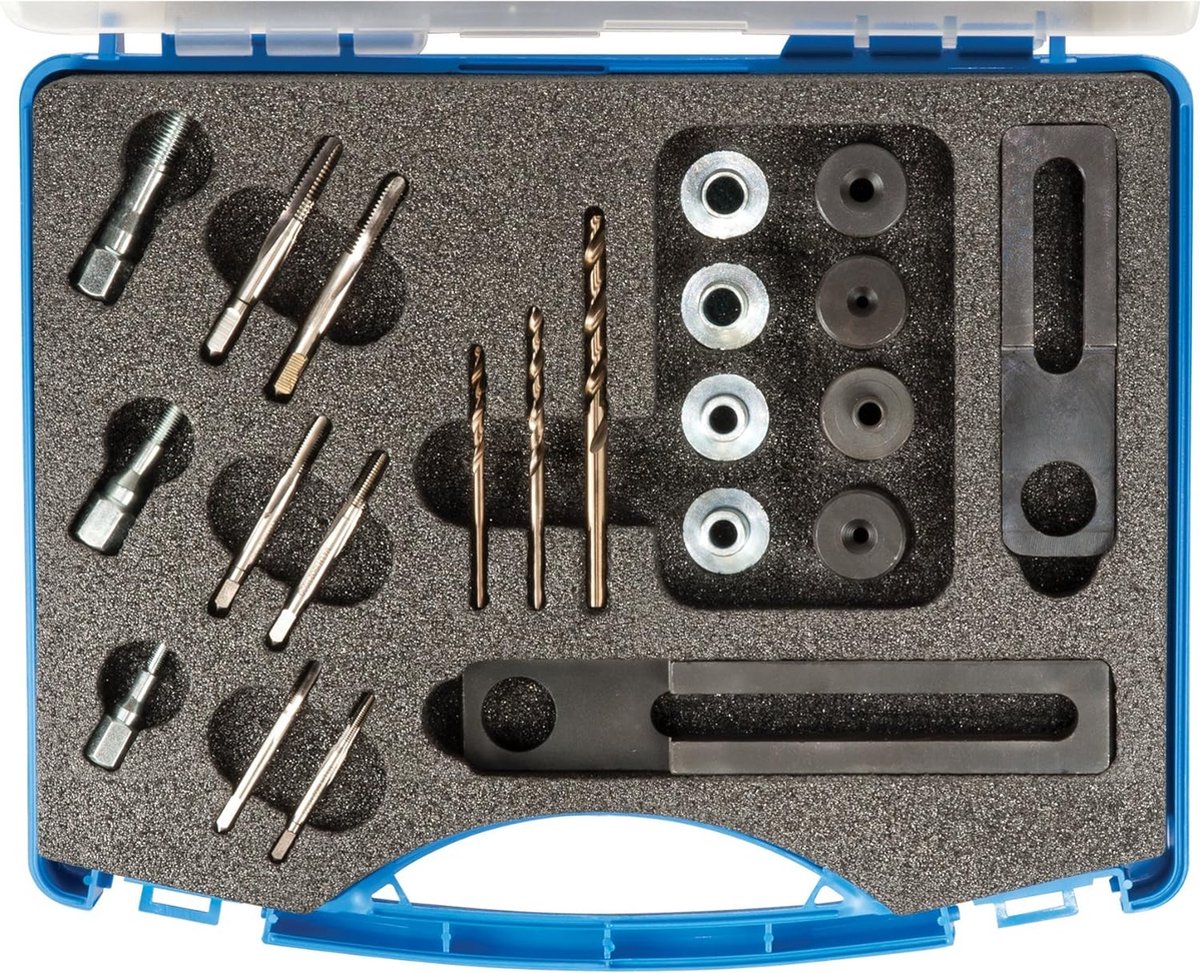 SW stalen schroefuittrekset, geschoren uitvoering voor M5 - M10, 04150L