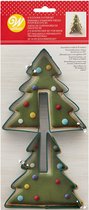 Wilton Uitsteekvorm Set - Koekvormpjes - Kerstmis - Kerstboom - 2 Stuks