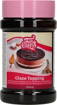 FunCakes Glaze Topping - Choco - 375g - Koude Gelei voor Bavarois, Taarten en Desserts