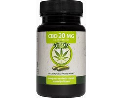 Jacob Hooy Cbd 20 mg 30 capsules - 30 stuks