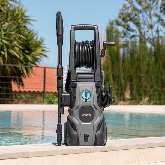 Cecotec HydroBoost 2000 Car&Garden Pro Hogedrukreiniger, 2000 W, huis, tuin of auto, debiet 450 l/u, 150 bar druk, aluminium pom — afbeelding 2