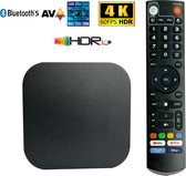 Android TV Box Q8 - 32 GB 4 Go DDR4 - Récepteur - Lecteur Multimédia - IPTV Box - Télécommande BT