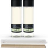 JANZEN Recharge de Parfum Home Earth 46 2-pack Incl. Bâtons gratuits