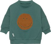 Lässig Kids Sweater GOTS Little Gang Smile ocean green, 1-2 jaar, maat 86/92