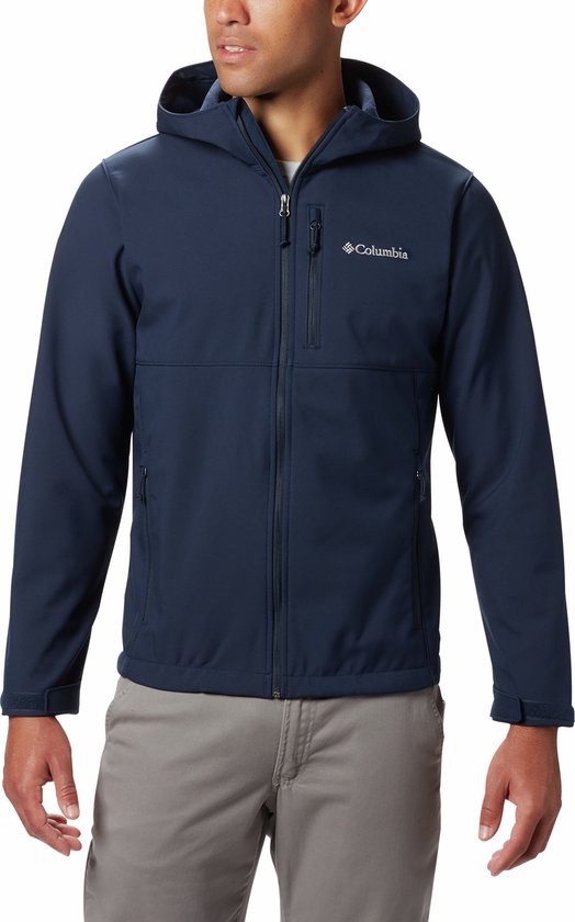 Columbia Ascender™ Hooded Softshell Jacket Jas - Soft Shell Jas voor Heren - Outdoorjas - Blauw - Maat S