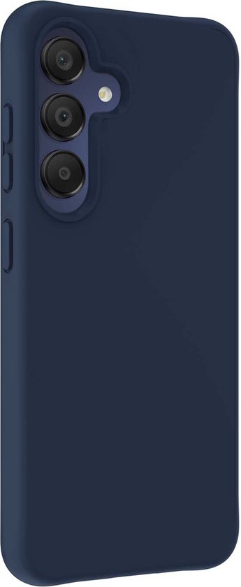 Coque Compatible avec Samsung A15 Coque Siliconen Case Cover - Coque Compatible avec Samsung Galaxy Galaxy A15 Case Cover Case - Bleu Foncé