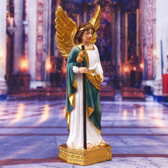 8 Inch Aartsengel Raphael Standbeeld, Katholieke Gift, Aartsengel ...