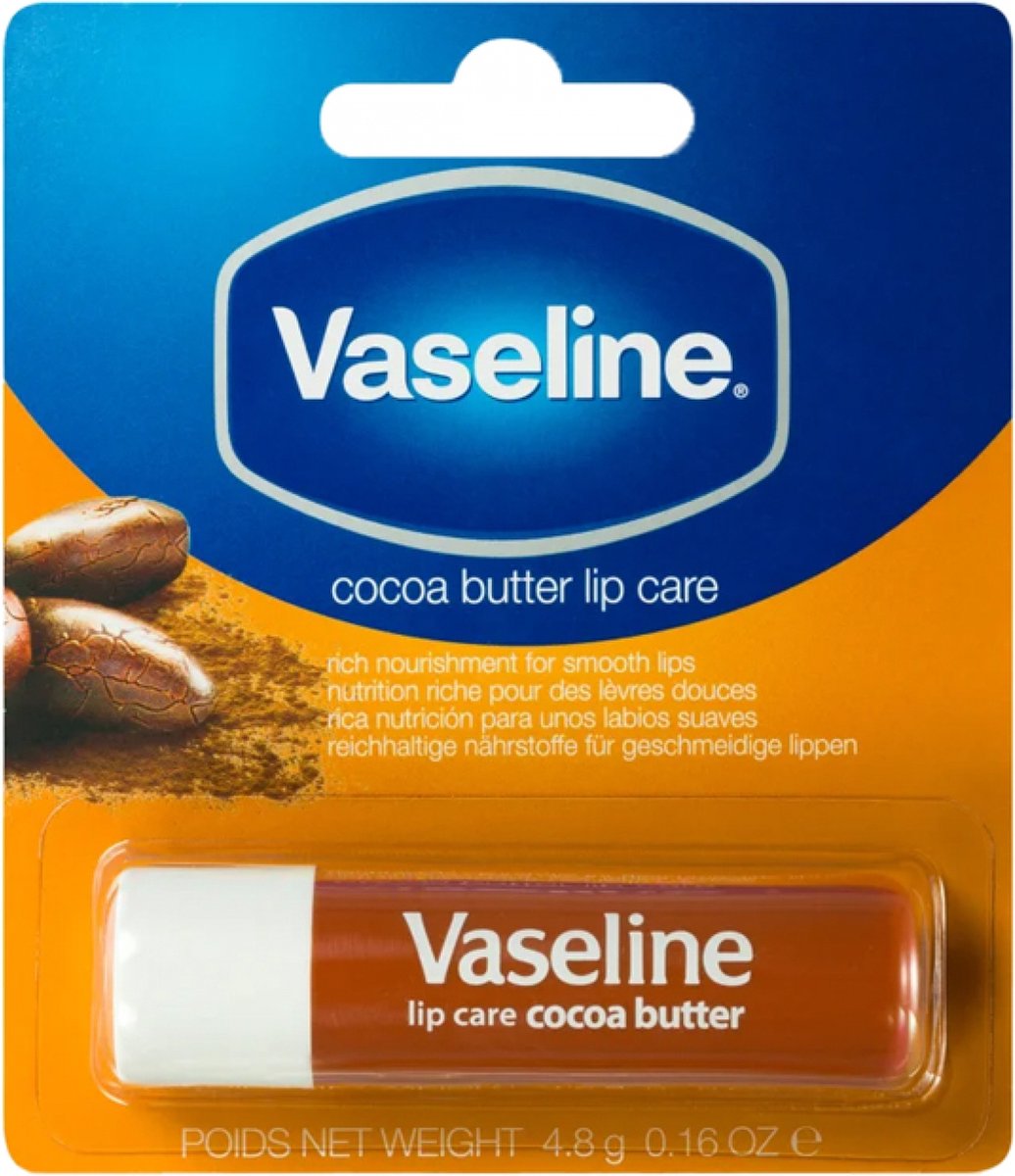 Goedkoopste Vaseline Lip Therapy Cocoa Butter Lippenbalsem - Stick 1 x 4.8 g - Glans