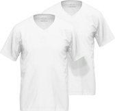 Ceceba T-shirt V-hals - 110 White - maat XL (XL) - Heren Volwassenen - 100% katoen- 31239-4012-110-XL