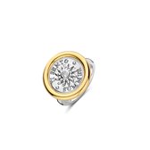 TI SENTO Ring 12334ZY - Zilveren dames ring - Maat 52