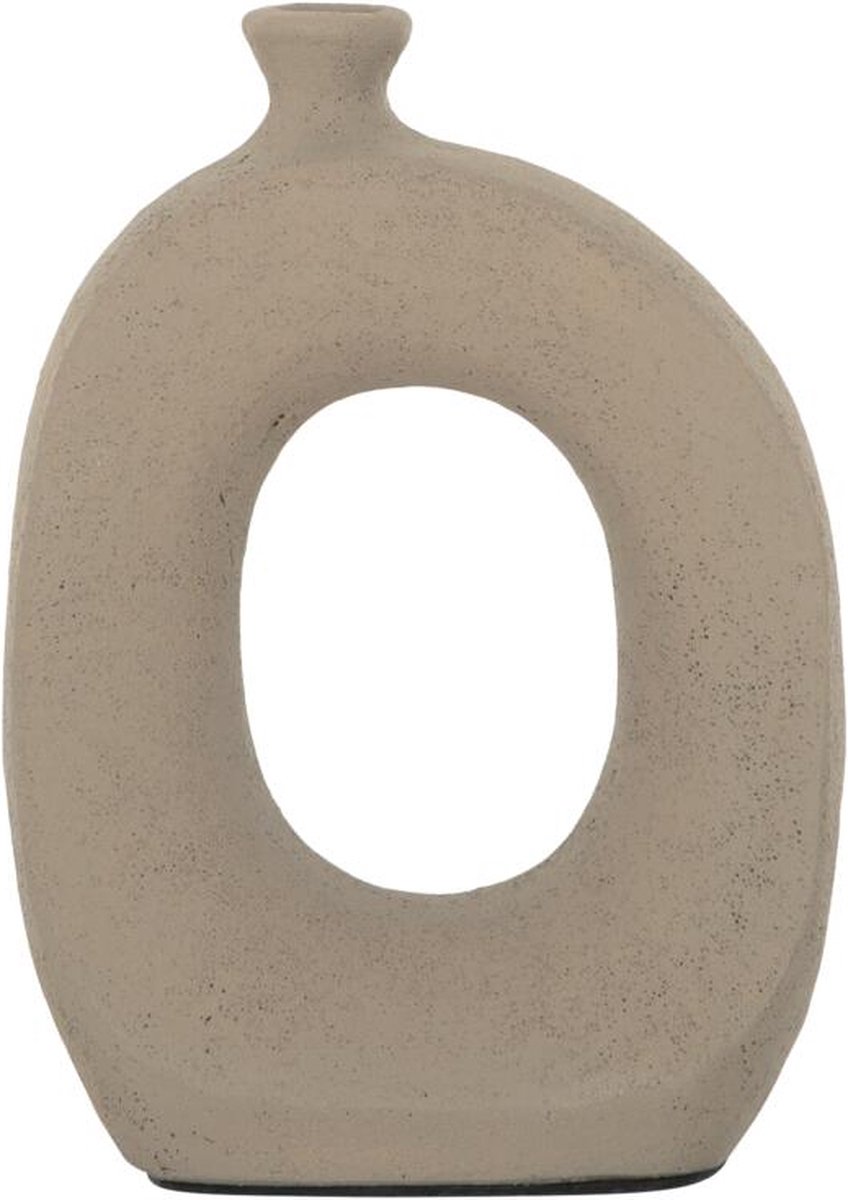 MUST Living Vase Salda large sand,31x22x12 cm, terracota