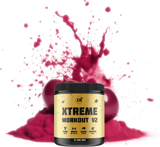Clean Nutrition Pre Workout Xtreme Workout V2 Blueberry 300 gram