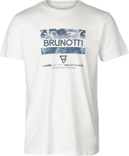 Brunotti Funblock Heren T-shirt - Snow - S