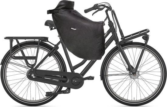 OFFRE DU NOUVEL AN Bicycle Stricto ® - Couvre-jambes de vélo pour femme - Heavy Duty - Vélo de ville cargo bike fat bike - Zwart - Universel