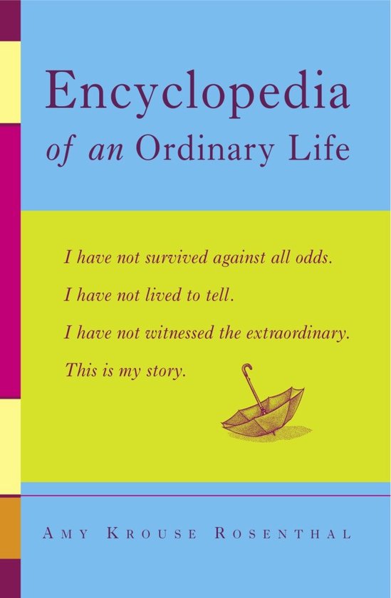 Encyclopedia of an Ordinary Life - cover