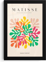 Fotolijst inclusief poster - Posterlijst 20x30 cm - Posters - Matisse - Abstracte kunst - Natuur - Modern - Foto in lijst decoratie - Wanddecoratie woonkamer - Muurdecoratie slaapkamer
