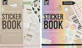 Craft ID Stickerboeken | 2x 36 Sheets | Planner en Journal Decoratie | Scrapbooking en Gifting Essentials | Creatieve DIY Stickers | Uitgebreide Collectie | Multifunctioneel & Kleurrijk