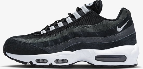 Nike air max 95 zwart wit sales