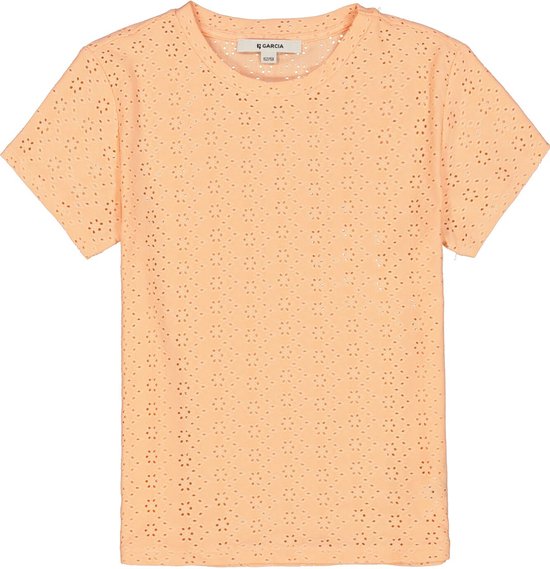 GARCIA Meisjes T-shirt Oranje - Maat 152/158