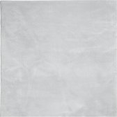 vidaXL-Vloerkleed-HUARTE-laagpolig-zacht-wasbaar-240x240-cm-grijs