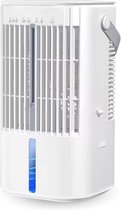 COCHO® Mini Aircooler Met Water 900ML - LED - Draagbare Airconditioning - Luchtkoeler - 4-in-1 Luchtkoeler - 120° Oscillatie - 3 Snelheden - Mini Airconditioning - Slaapkamer - Kantoor