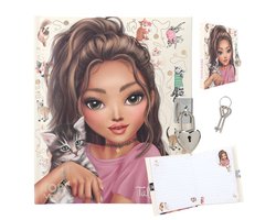 foto van Top Model Dagboek Talita met een slot en sleutel