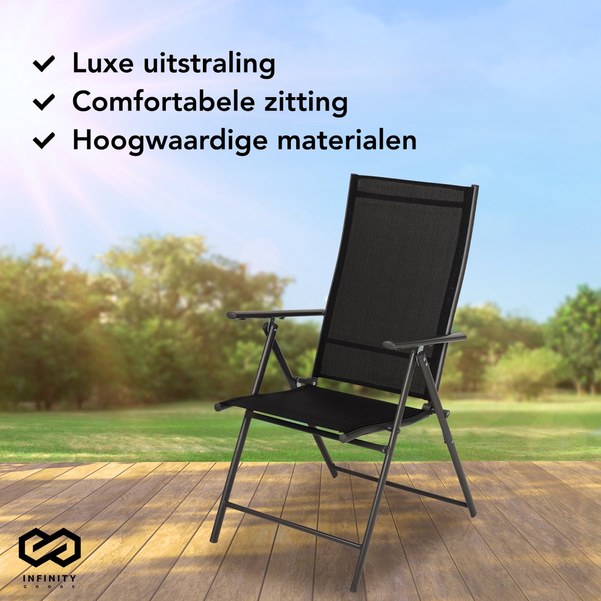 Infinity Tuinstoelen - Opvouwbaar thumbnail 2