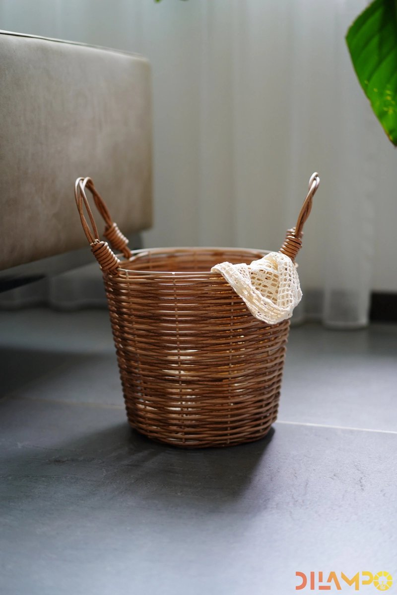 Goedkoopste DILAMPO - PE-Rotan manden