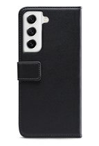 Mobilize Telefoonhoesje geschikt voor Samsung Galaxy S21 FE Hoesje | Mobilize Classic Gelly Wallet Bookcase Portemonnee | Pasjeshouder voor 2 Pasjes | Telefoonhoesje voor Pinpas / OV Kaart / Rijbewijs - Zwart