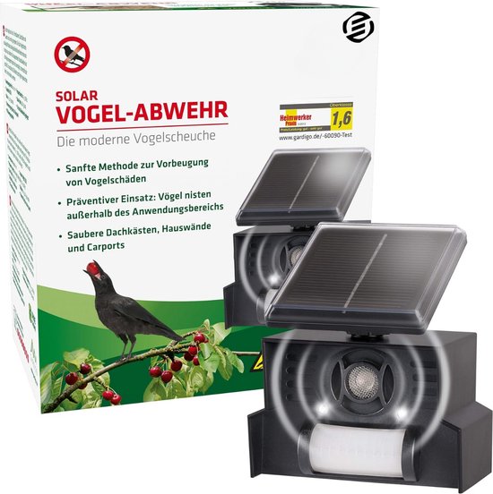 Equivera Vogelverjager Ultrasoon Duivenverjager Ultrasoon Geluid equivera-vogelverjager-ultrasoon-duivenverjager-ultrasoon-geluid